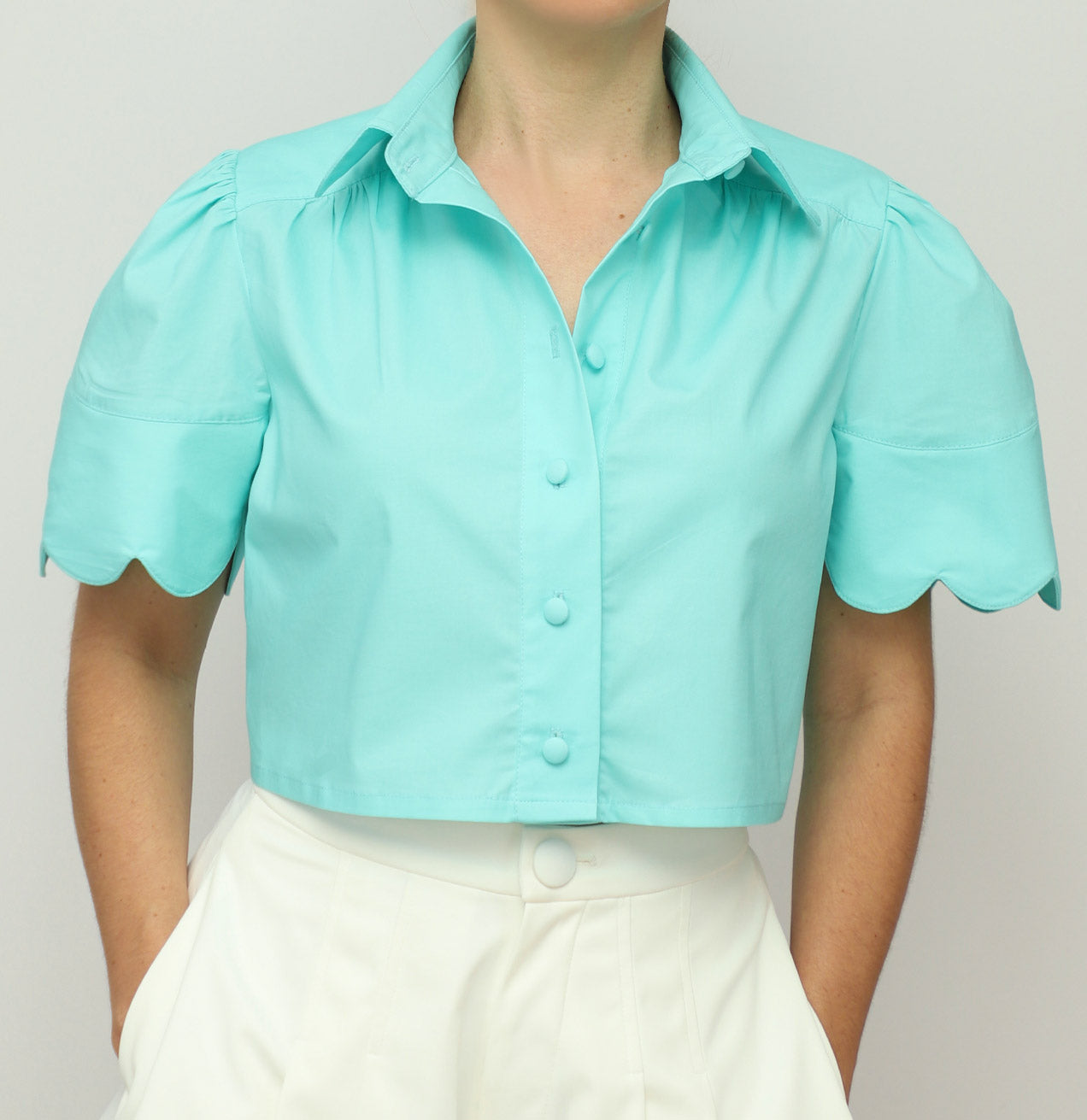 Shirt Ivanna X Ladies • Turquoise