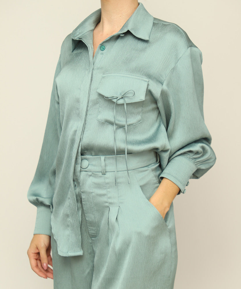 Shirt Lucrecia x Ladies • Aqua