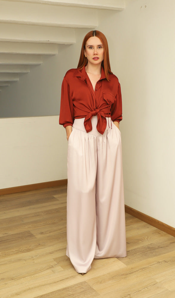 Shirt Lucrecia x Ladies •Terracotta