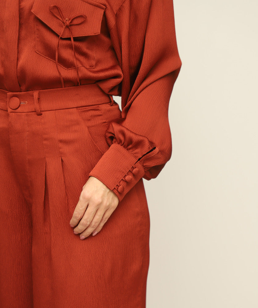 Shirt Lucrecia x Ladies •Terracotta