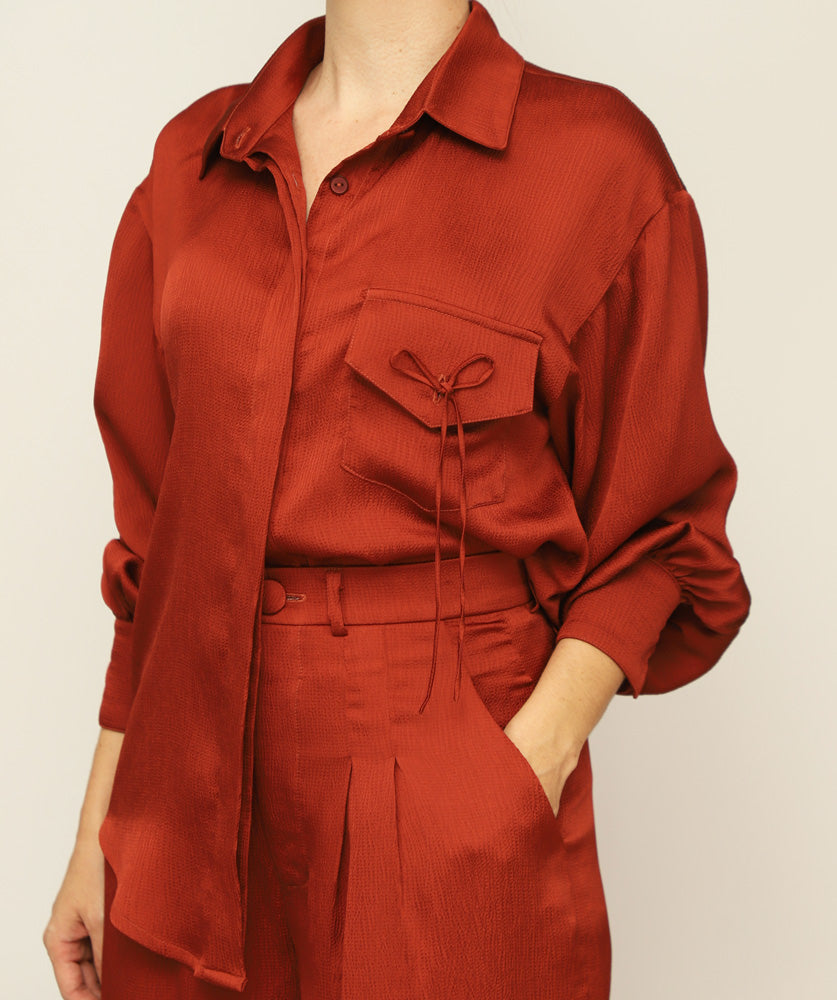 Shirt Lucrecia x Ladies •Terracotta
