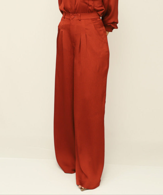 Pants Lucrecia x Ladies • Terracotta