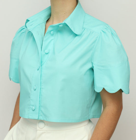 Shirt Ivanna X Ladies • Turquoise