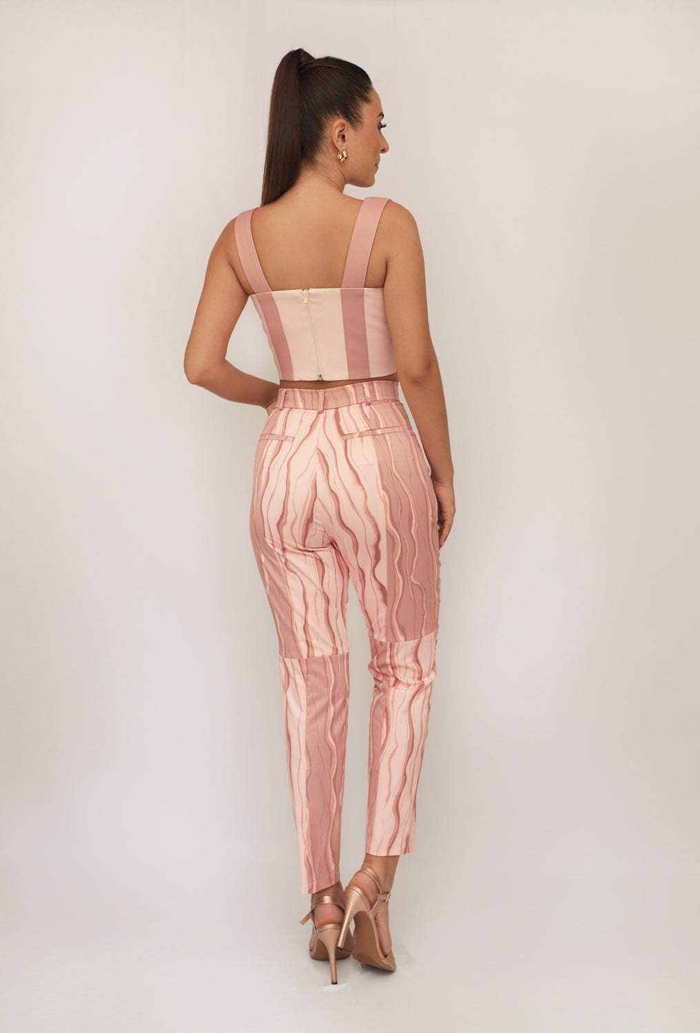 BARÚ PANTS • Ondas Palo Rosa/Ondas Rosa Claro