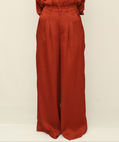 Pants Lucrecia x Ladies • Terracotta