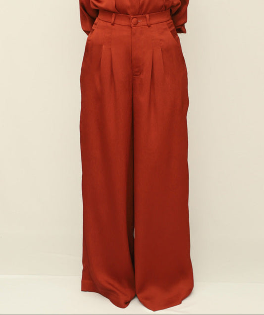 Pants Lucrecia x Ladies • Terracotta